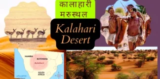 कालाहारी मरुस्थल (Kalahari Marusthal)